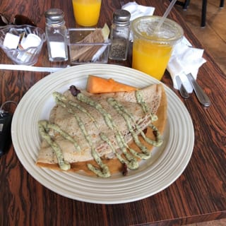 Turkey Pesto Crepe